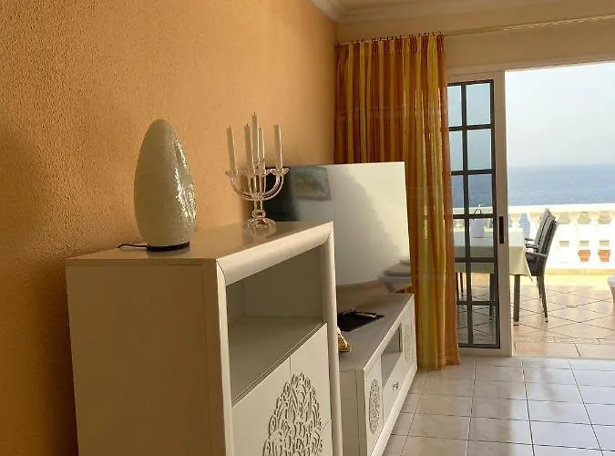 Ocean Pearl, Luxurioeses Haus, Meerblick, Grosse Sonnenterrasse, Teneriffa Sued, Gigantes, 600m Zum Strand, 200m Zum Ort, Ruhig דירה *