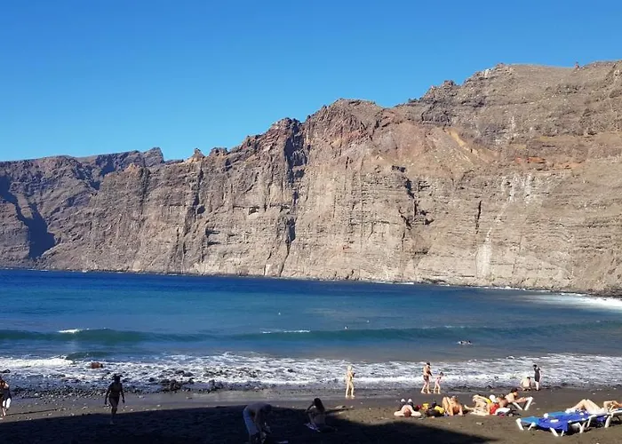 Ocean Pearl, Luxurioeses Haus, Meerblick, Grosse Sonnenterrasse, Teneriffa Sued, Gigantes, 600m Zum Strand, 200m Zum Ort, Ruhig דירה *