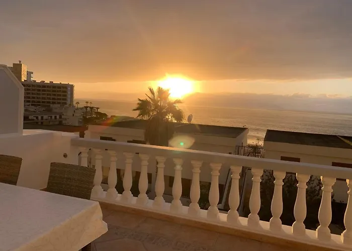 Lejlighed Ocean Pearl, Luxurioeses Haus, Meerblick, Grosse Sonnenterrasse, Teneriffa Sued, Gigantes, 600m Zum Strand, 200m Zum Ort, Ruhig