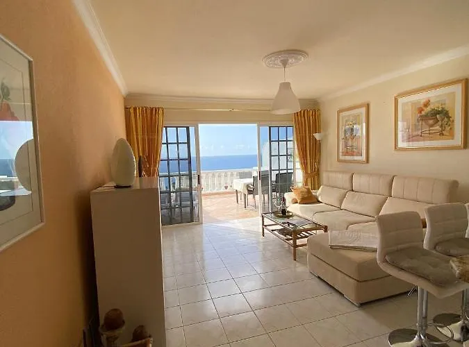 Ocean Pearl, Luxurioeses Haus, Meerblick, Grosse Sonnenterrasse, Teneriffa Sued, Gigantes, 600m Zum Strand, 200m Zum Ort, Ruhig