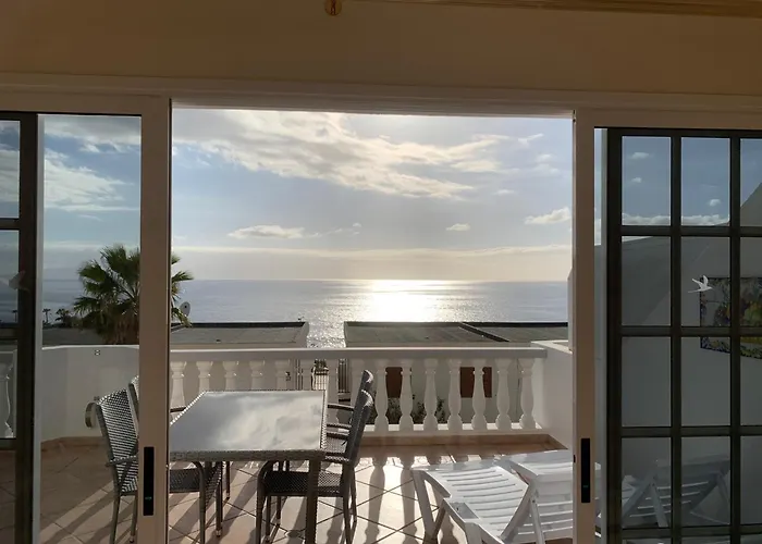 Lejlighed Ocean Pearl, Luxurioeses Haus, Meerblick, Grosse Sonnenterrasse, Teneriffa Sued, Gigantes, 600m Zum Strand, 200m Zum Ort, Ruhig