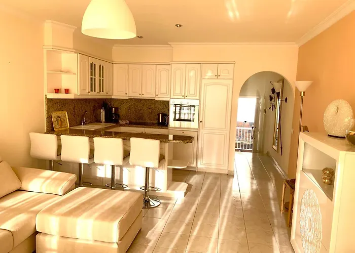 דירה Ocean Pearl, Luxurioeses Haus, Meerblick, Grosse Sonnenterrasse, Teneriffa Sued, Gigantes, 600m Zum Strand, 200m Zum Ort, Ruhig *