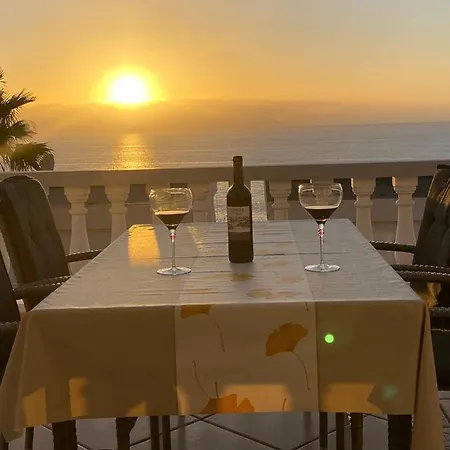 Apartman Ocean Pearl, Luxurioeses Haus, Meerblick, Grosse Sonnenterrasse, Teneriffa Sued, Gigantes, 600m Zum Strand, 200m Zum Ort, Ruhig Acantilado de los Gigantes