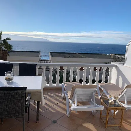 Ocean Pearl, Luxurioeses Haus, Meerblick, Grosse Sonnenterrasse, Teneriffa Sued, Gigantes, 600m Zum Strand, 200m Zum Ort, Ruhig * Acantilado de los Gigantes