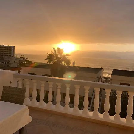Apartman Ocean Pearl, Luxurioeses Haus, Meerblick, Grosse Sonnenterrasse, Teneriffa Sued, Gigantes, 600m Zum Strand, 200m Zum Ort, Ruhig
