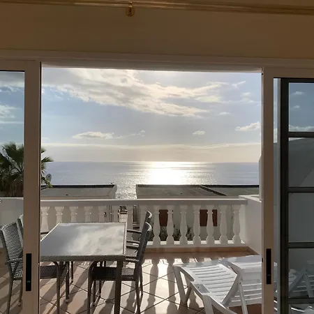Appartement Ocean Pearl, Luxurioeses Haus, Meerblick, Grosse Sonnenterrasse, Teneriffa Sued, Gigantes, 600m Zum Strand, 200m Zum Ort, Ruhig